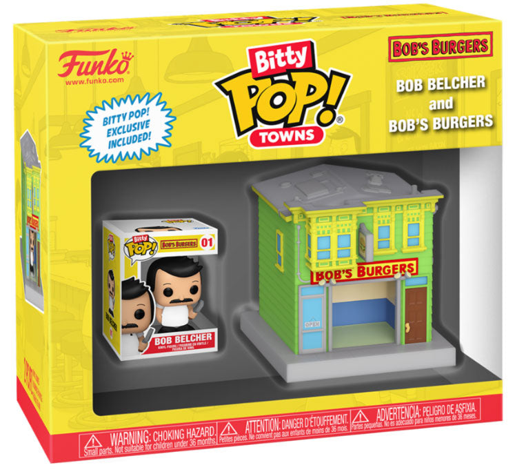 FUNKO BITTY POP Town Bob's Burgers Bob Belcher