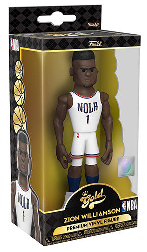 FUNKO GOLD NBA New Orleans Pelicans Zion Williamson w/Chase