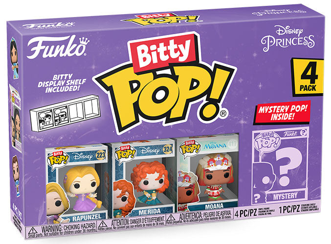 FUNKO BITTY POP 4 Pack Disney Princess Rapunzel