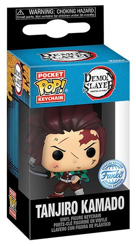 FUNKO KEY Demon Slayer Tanjiro Kamado Demon Attack