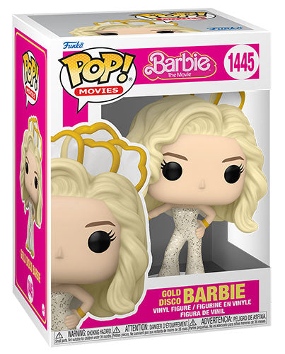 FUNKO POP Barbie The Movie Gold Disco Barbie 1445