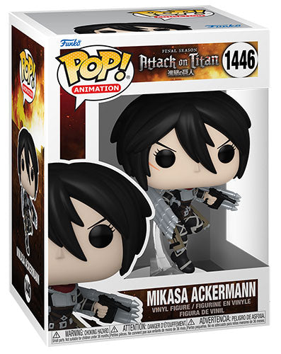 FUNKO POP Attack on Titan S5 Mikasa Ackerman 1446