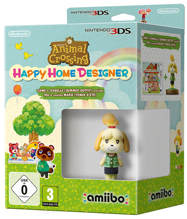 Animal Crossing: Happy Home Designer Amiibo Bundle