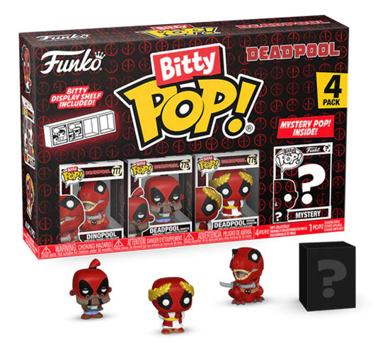 FUNKO BITTY POP 4 Pack Deadpool Dinopool