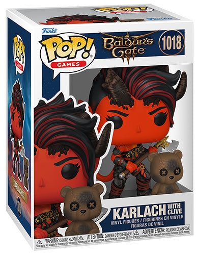 FUNKO POP Baldur's Gate Karlach w/Clive 1018