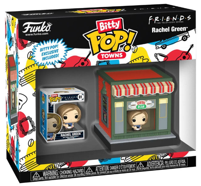 FUNKO BITTY POP Town Friends Rachel Green at Central Perks