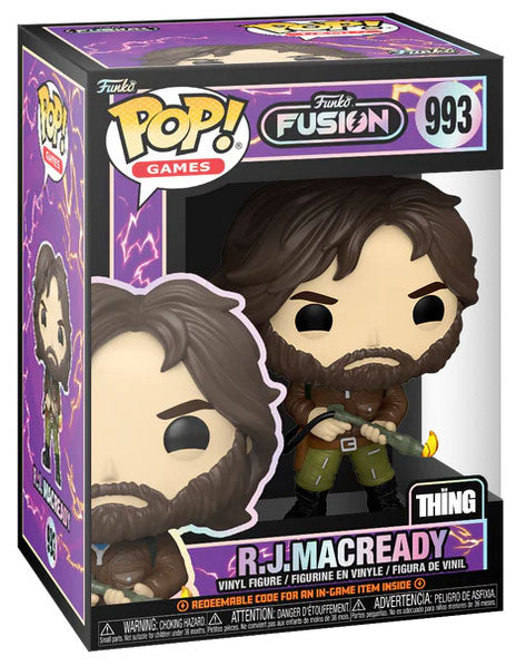 FUNKO FUSION POP La Cosa R.J. MacReady 993