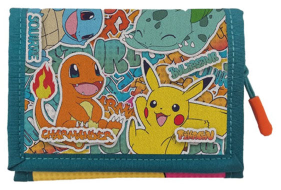 Portafoglio Pokemon Urban Colors Velcro