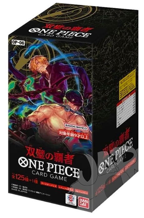 One Piece Card Game Twin Champions OP-06 JAP Box 24 Buste