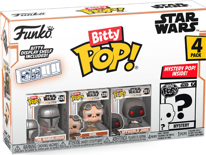 FUNKO BITTY POP 4 Pack Star Wars The Mandalorian