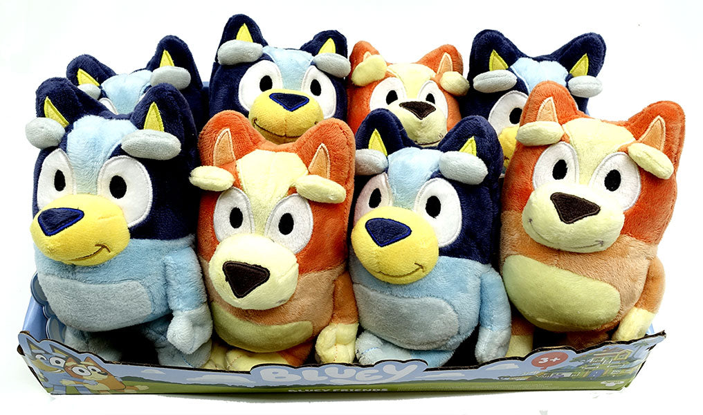 Peluche Bluey and Friends 1pz Assortimento 20cm