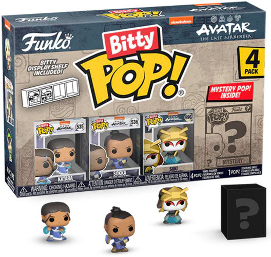 FUNKO BITTY POP 4 Pack Avatar The Last Airbender Katara