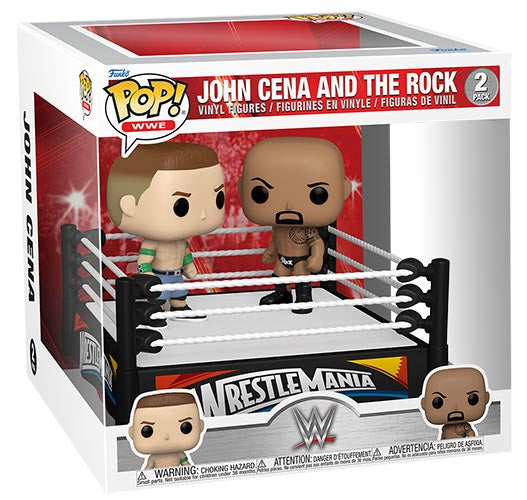 FUNKO MOMENTS WWE John Cena vs The Rock