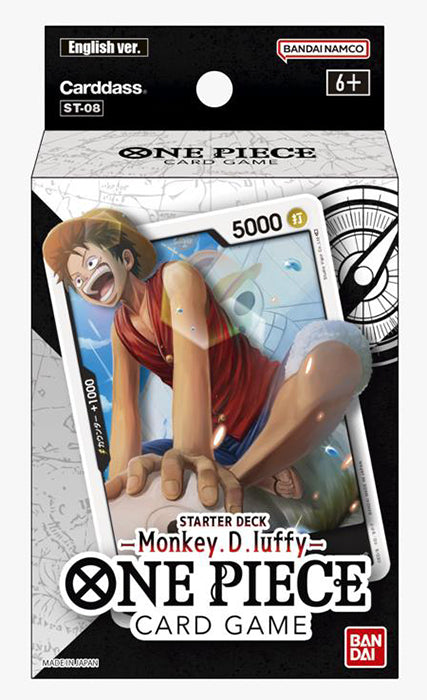 One Piece Card Monkey D.Luffy ST-08 EU 1 Mazzo