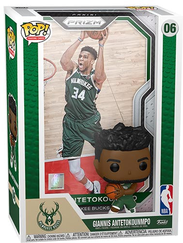 FUNKO CARD NBA Prizm Bucks Giannis Antetokounmpo 06