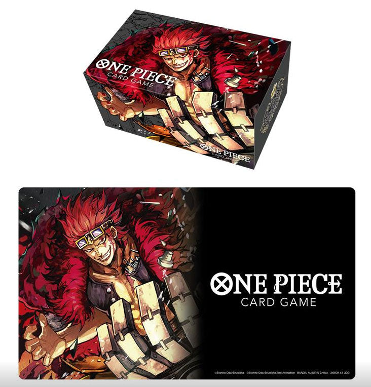 One Piece Card Case & Playmat Eustass Captain Kid