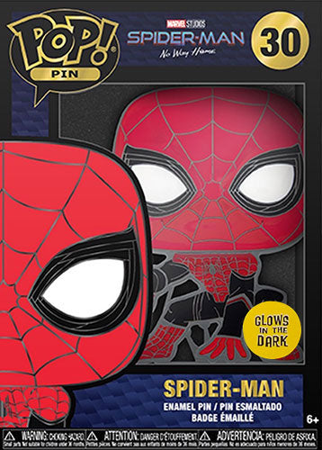 FUNKO PIN Spider-Man No Way Home Spider-Man GLOW w/Chase 30