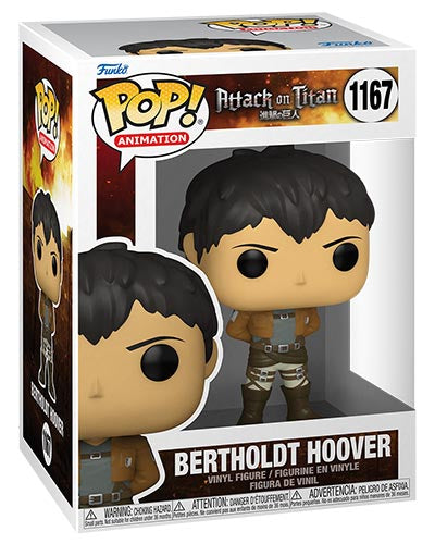 FUNKO POP Attack on Titan Bertholdt Hoover 1167