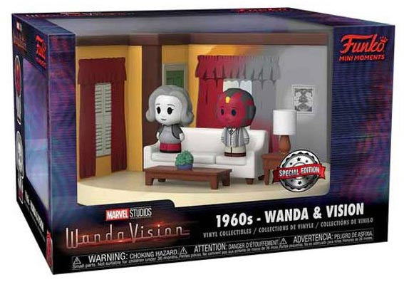 FUNKO MINI MOMENTS WandaVision 1960s Wanda & Vision