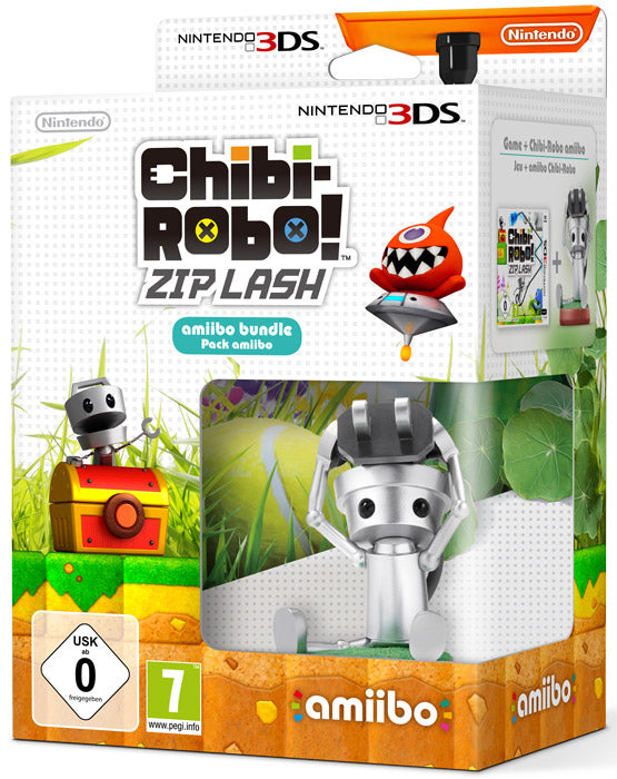 Chibi-Robo! Zip Lash Amiibo Bundle