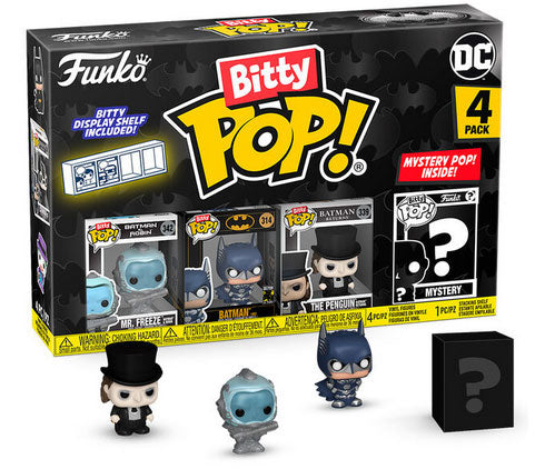 FUNKO BITTY POP 4 Pack Batman Mr. Freeze (Batman & Robin)