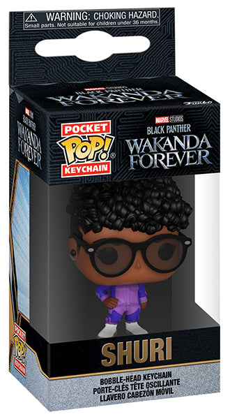 FUNKO KEY Black Panther Wakanda Forever Shuri Bobble