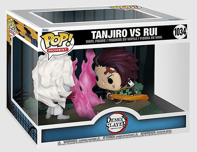 FUNKO MOMENTS Demon Slayer Tanjiro Vs Rui 1034