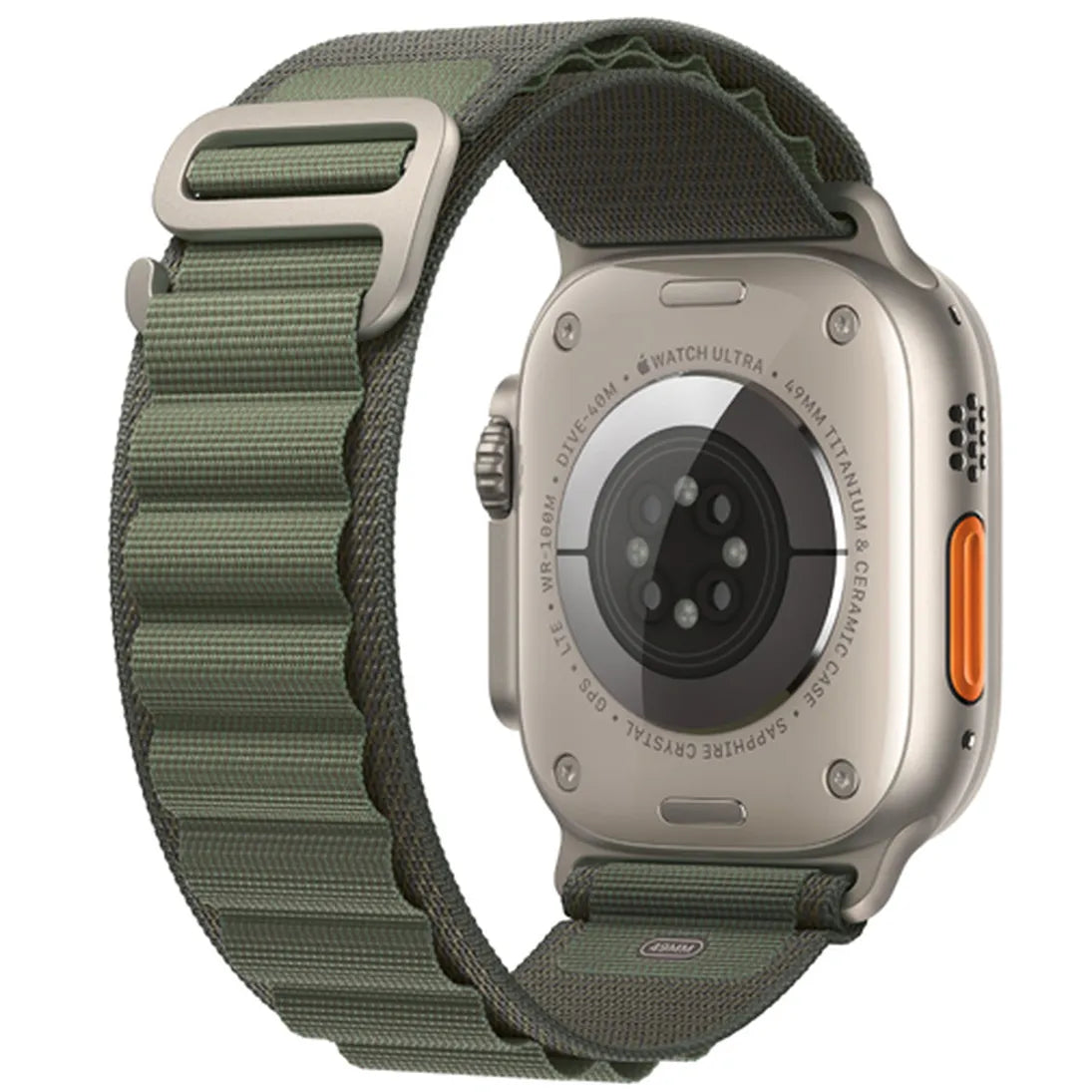 Apple Watch Ultra Verde Cinturino Nylon Small
