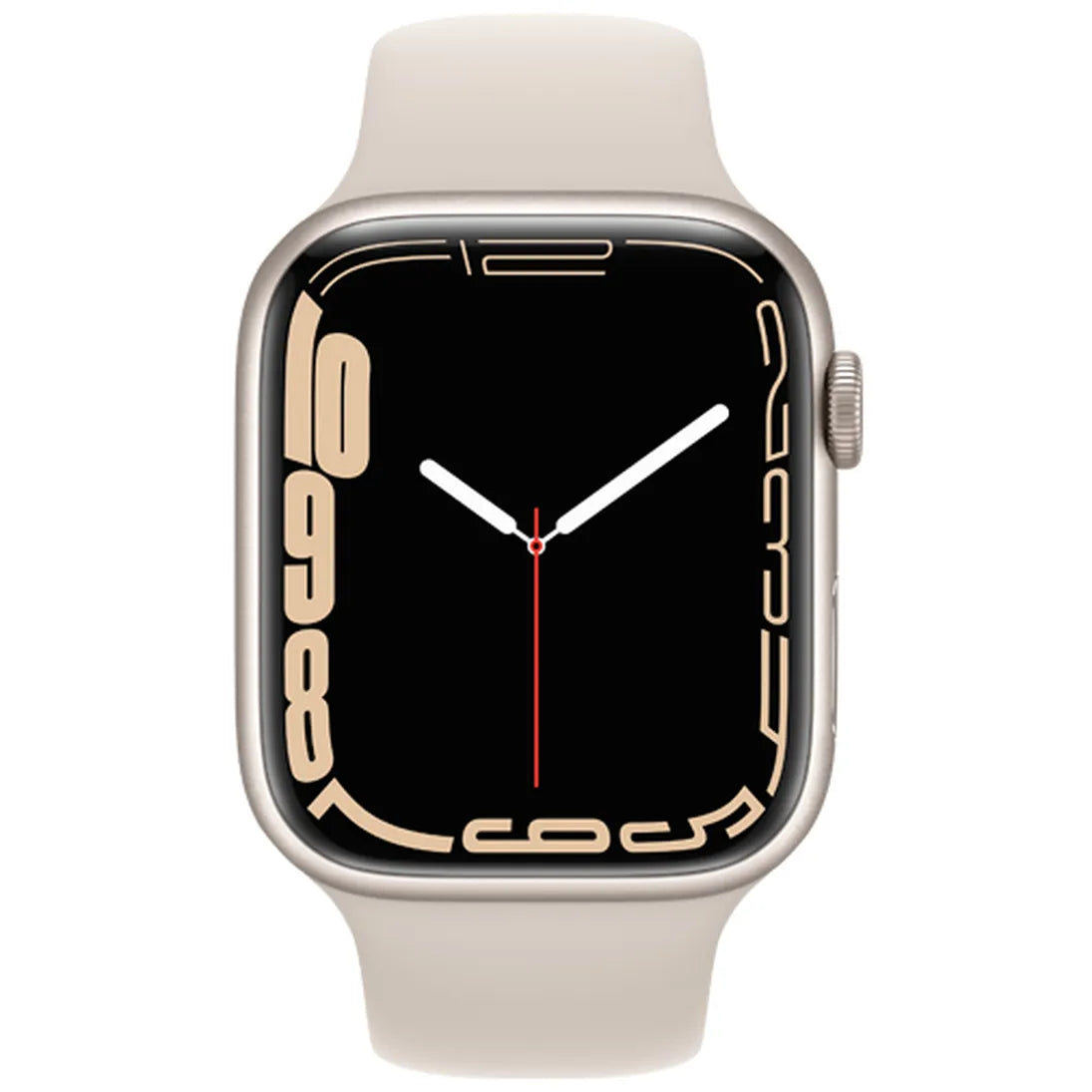 Apple Watch Series 7 45mm Oro (Cinturino Silicone Oro)