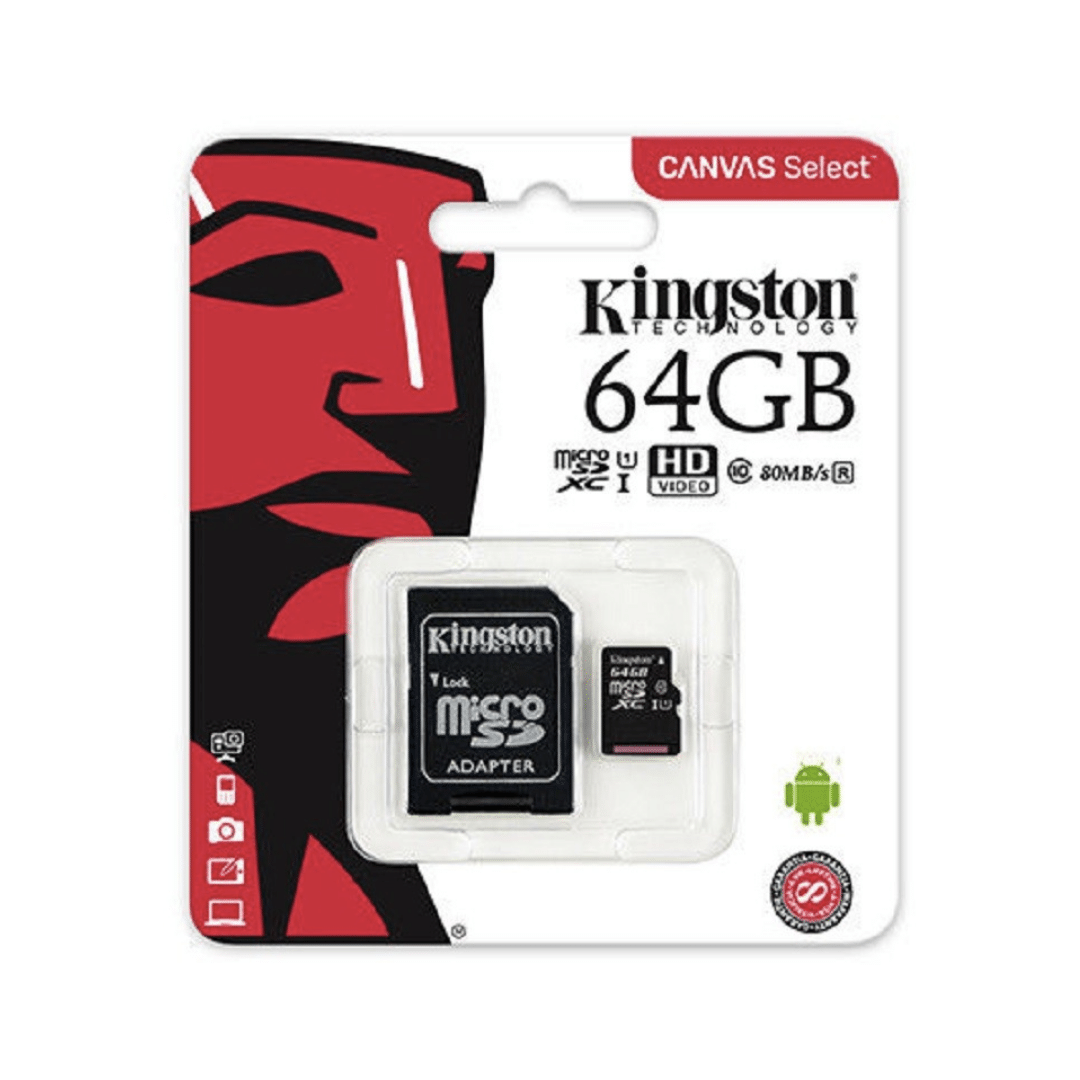Kingston Micro SD + Adattatore SD