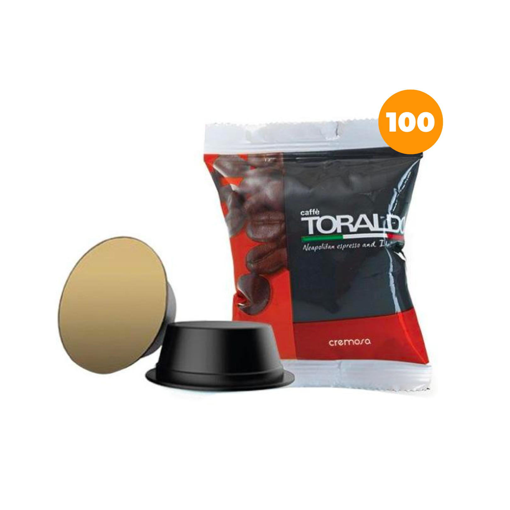 100 Capsule Caffè Toraldo - Compatibili Lavazza Firma
